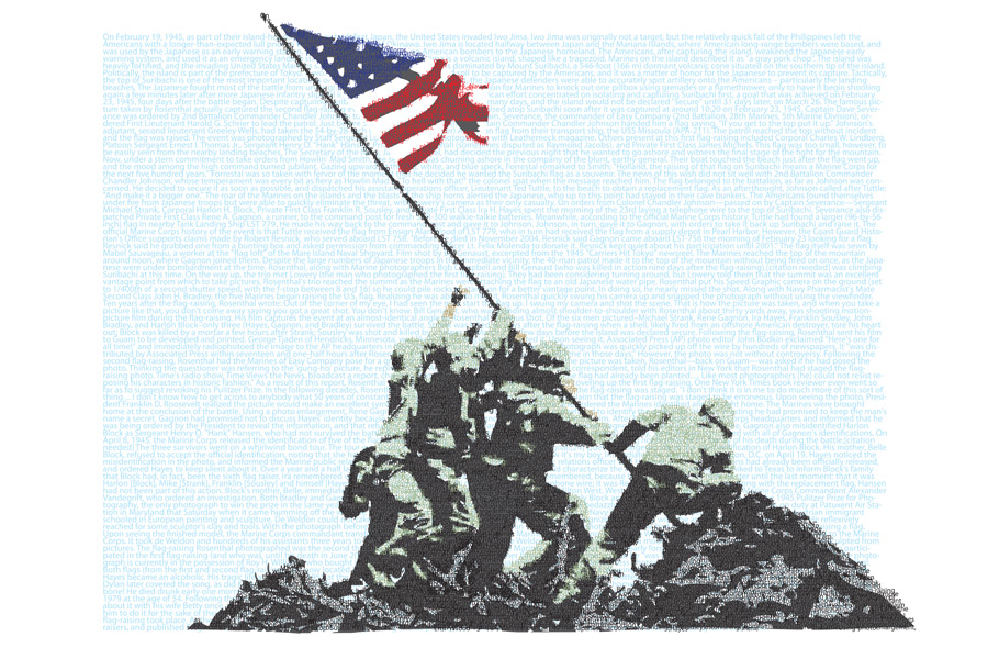 Flag Raising at Iwo Jima