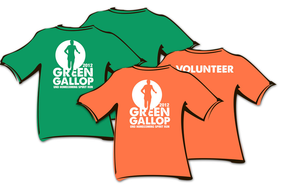 Green Gallop 2012 Shirt Designs